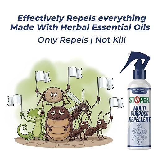 Runbug Stoper Natural Pest Repellent Spray, 100% Natural & Herbal Extract (200 ml) image 3